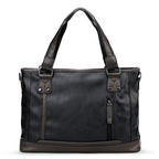 Sac ordinateur homme 14 pouces, cabas simili cuir à bandoulière