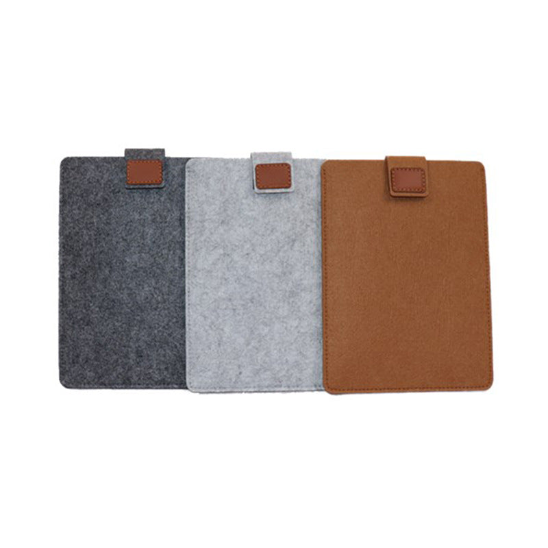 Housse ordinateur et tablette en feutrine à patte, deux formats