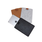 Housse ordinateur et tablette en feutrine à patte, deux formats