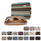 Pochette ordinateur femme imprimée, poche avant, de 11 à 17 pouces