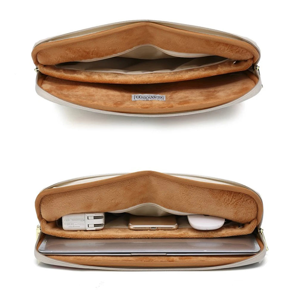 Pochette ordinateur femme imprimée, poche avant, de 11 à 17 pouces
