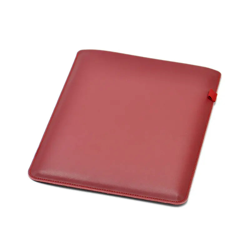 Housse ordinateur fine en simili cuir microfibre, 12 à 16 pouces
