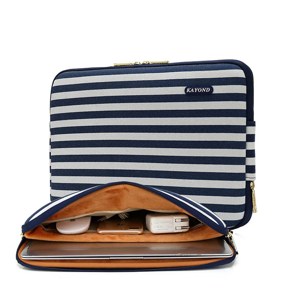 Pochette ordinateur femme imprimée, poche avant, de 11 à 17 pouces