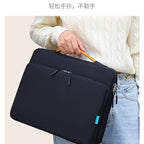 Pochette ordinateur compartiment accessoires en nylon, 8 coloris