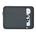 Pochette ordinateur en toile oxford, poche avant, 12 à 18,2 pouces