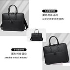 Sacoche ordinateur cuir homme 13 pouces, cuir de vache grainé