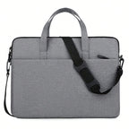 Pochette ordinateur 14 pouces à poignées en polyester, 4 modèles