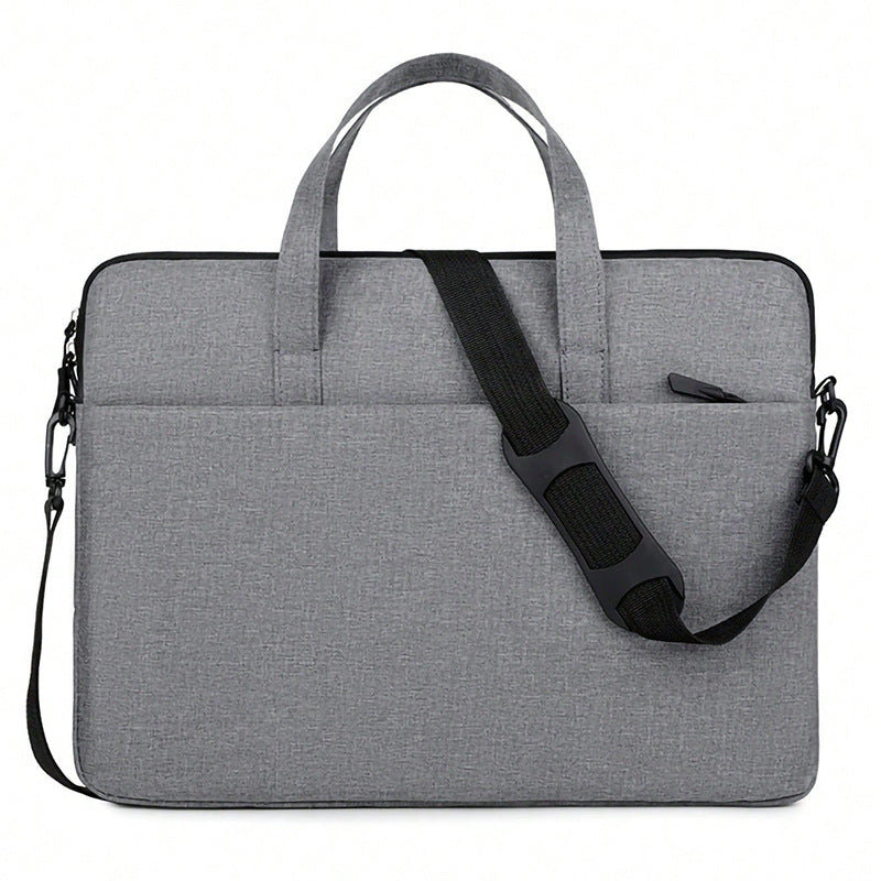 Pochette ordinateur 14 pouces à poignées en polyester, 4 modèles