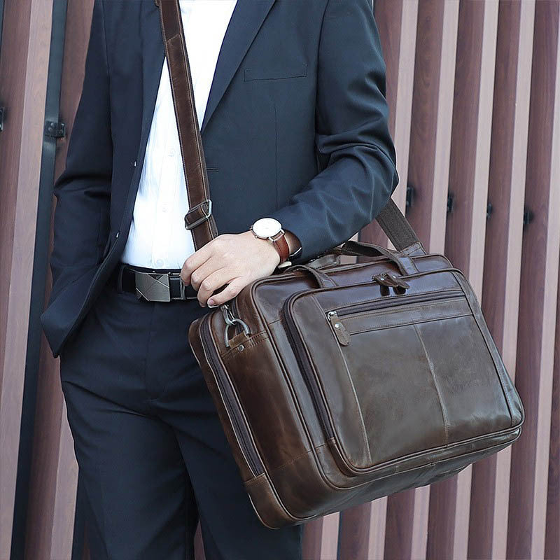 Sacoche ordinateur homme pour voyages d'affaires et bureau