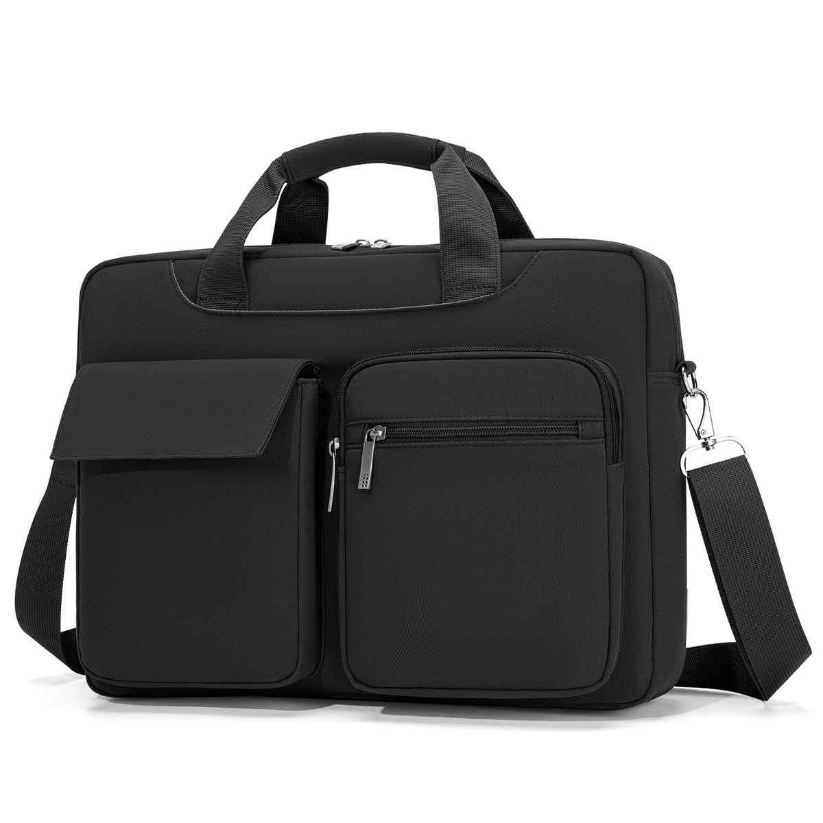 Sacoche ordinateur à deux poches avant pour accessoires