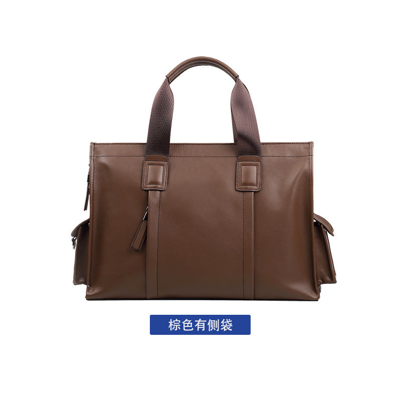 9021-3 Pequeno marrom com bolsos laterais (rack 1)