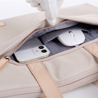 Sacoche ordinateur femme 14 et 15,6 pouces à coussin d'air