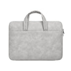 Pochette ordinateur en simili cuir mat, ouverture à plat sur 180°