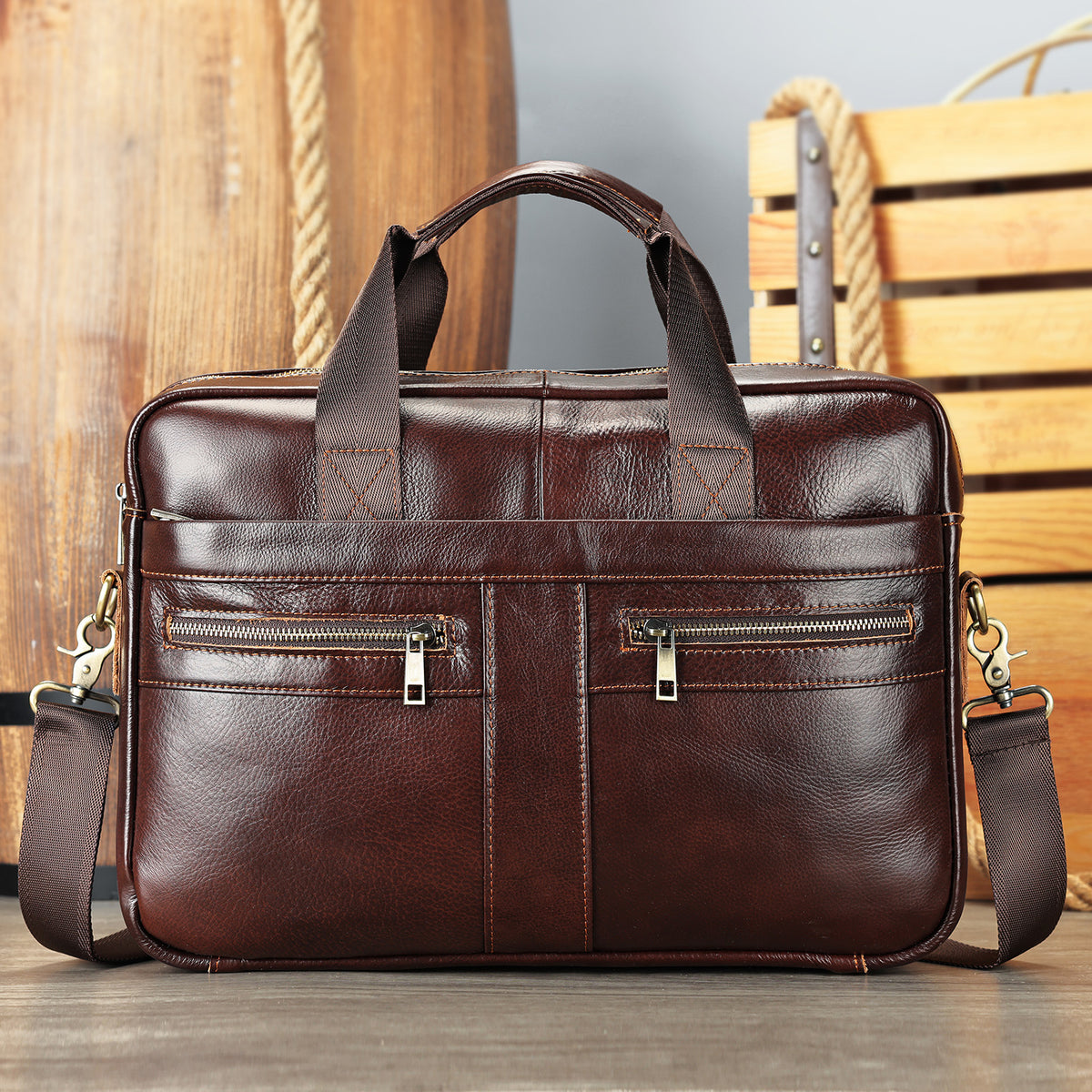 Des cartables en cuir pour vos voyages d'affaires
