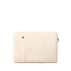 Pochette ordinateur simili cuir doublée peluche, de 11 à 16 pouces