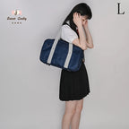 Sac bandoulière ordinateur 15,6 pouces, sac de cours en toile oxford