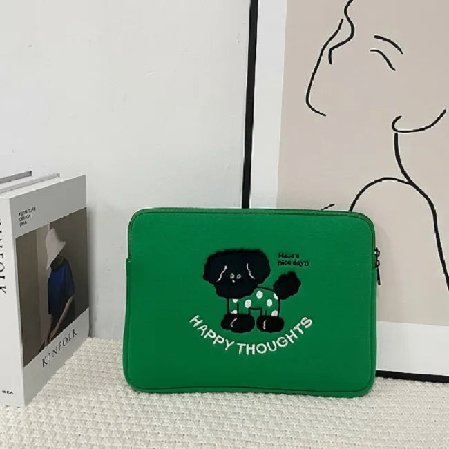 De l'amphi au salon, une housse qui fait sourire