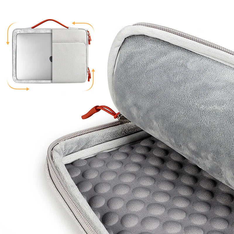 Pochette ordinateur à poignée et passant trolley, 13,3 à 16 pouces