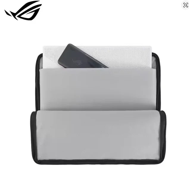 Pochette ordinateur 16 pouces à bandoulière et poche avant