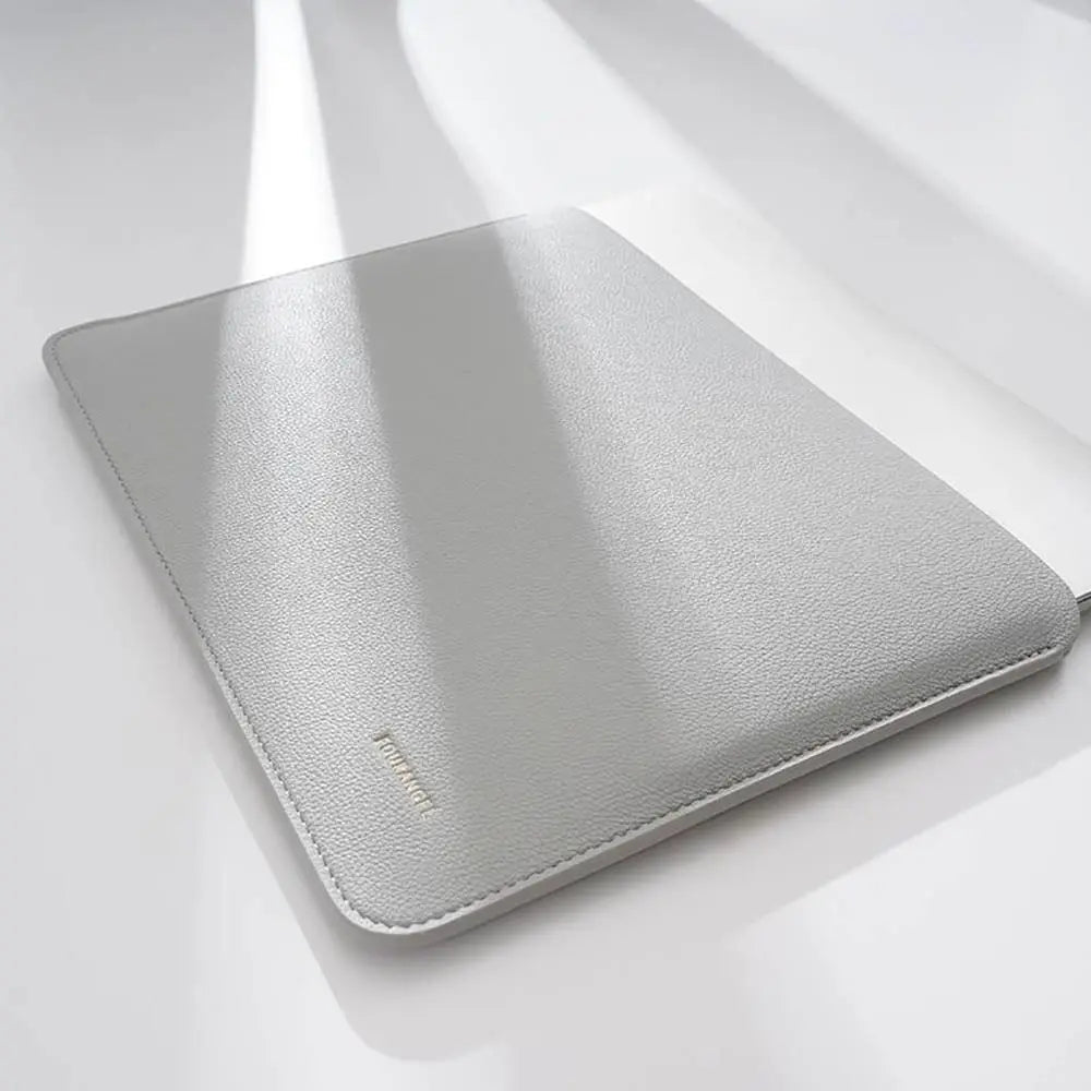 Housse ordinateur simili cuir ultra-plate, de 12 à 16 pouces