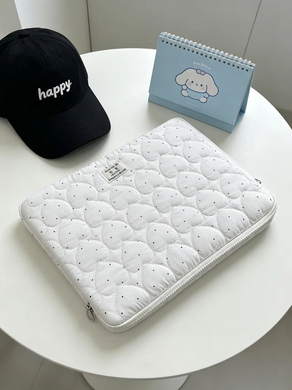 Pochette ordinateur femme matelassée à motifs, 11 à 16 pouces
