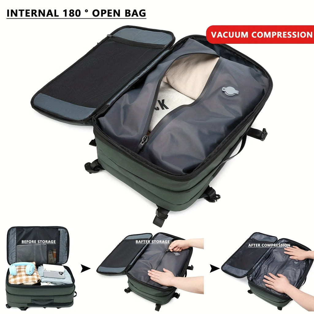 Sac à dos ordinateur 17,3 pouces extensible de 26 à 39 litres
