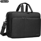 Sacoche ordinateur à compartiments 17,3 pouces extensible noire