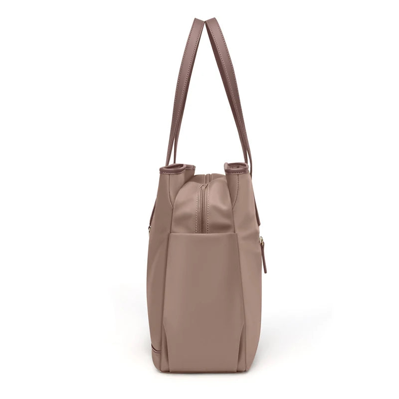 Sac ordinateur femme en nylon, cloison ordinateur 15,6 pouces