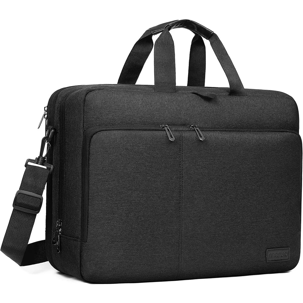 Une sacoche ordinateur extensible à quatre compartiments