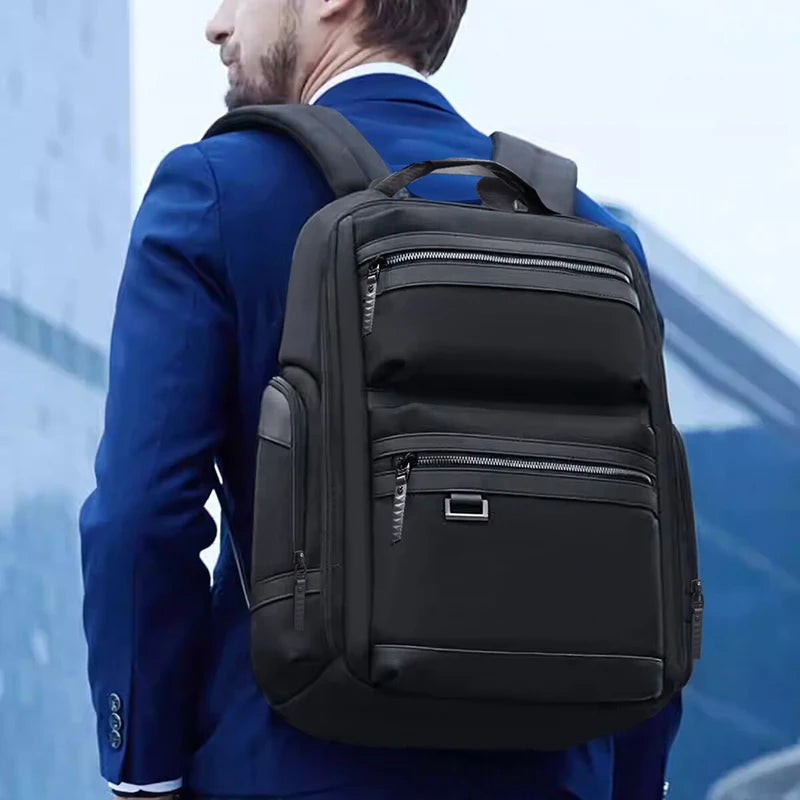 Sac à dos ordinateur 15,6 pouces business, cinq rangements