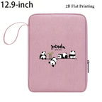 Pochette ordinateur et tablette imprimé panda, 10,9 ou 12,9 pouces