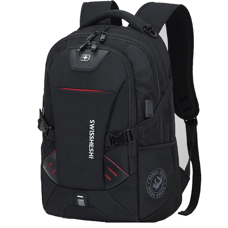 Sac à dos ordinateur 15,6 pouces avec ou sans port USB, dos aéré