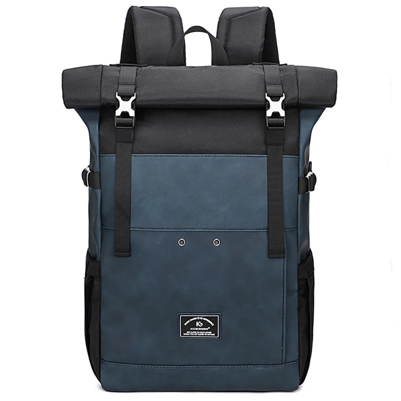 Sac à dos ordinateur homme 15,6 pouces à rabat enroulable extensible