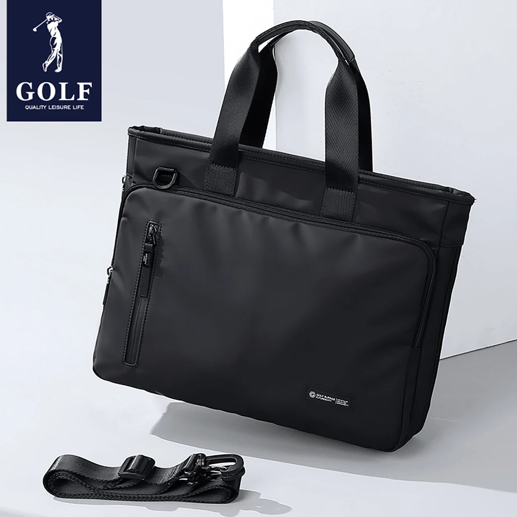 Sacoche ordinateur homme 15,6 pouces, oxford et passant trolley