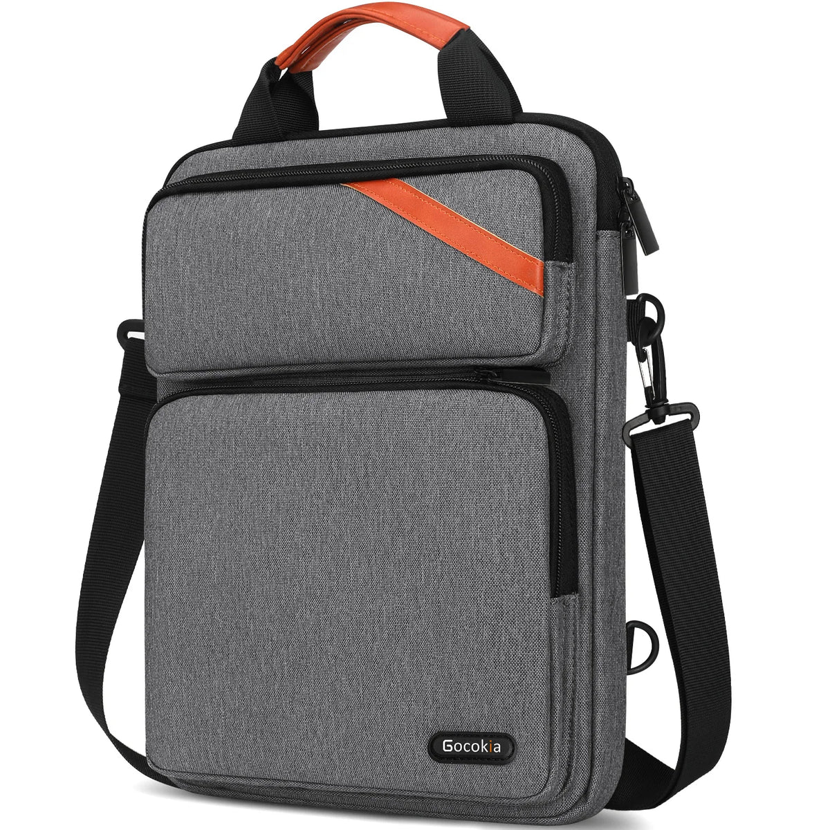 Une pochette ordinateur verticale doublée de molleton
