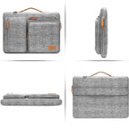 Sacoche ordinateur toile oxford à passant trolley, 13 à 17 pouces