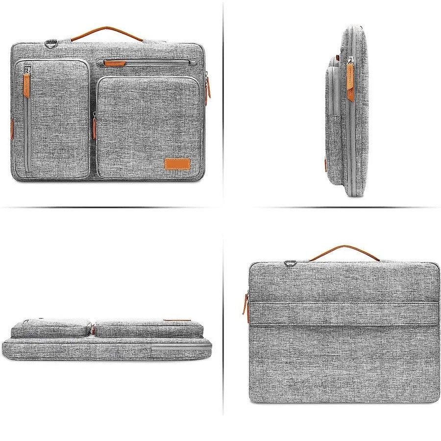 Sacoche ordinateur toile oxford à passant trolley, 13 à 17 pouces