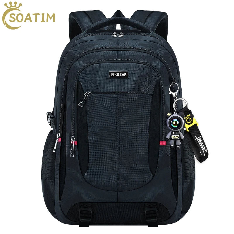 Sac à dos ordinateur homme 45 ou 50 L, camouflage et dos aéré