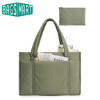 Sac ordinateur femme 15,6 pouces, cabas matelassé et sa pochette