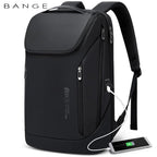 Sac à dos ordinateur étanche 15,6 pouces, tissu TPU et port USB