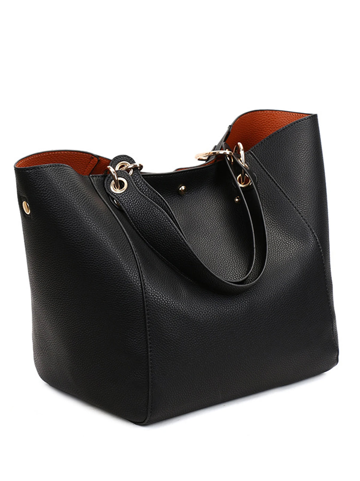 Le cabas ordinateur femme au simili cuir grainé