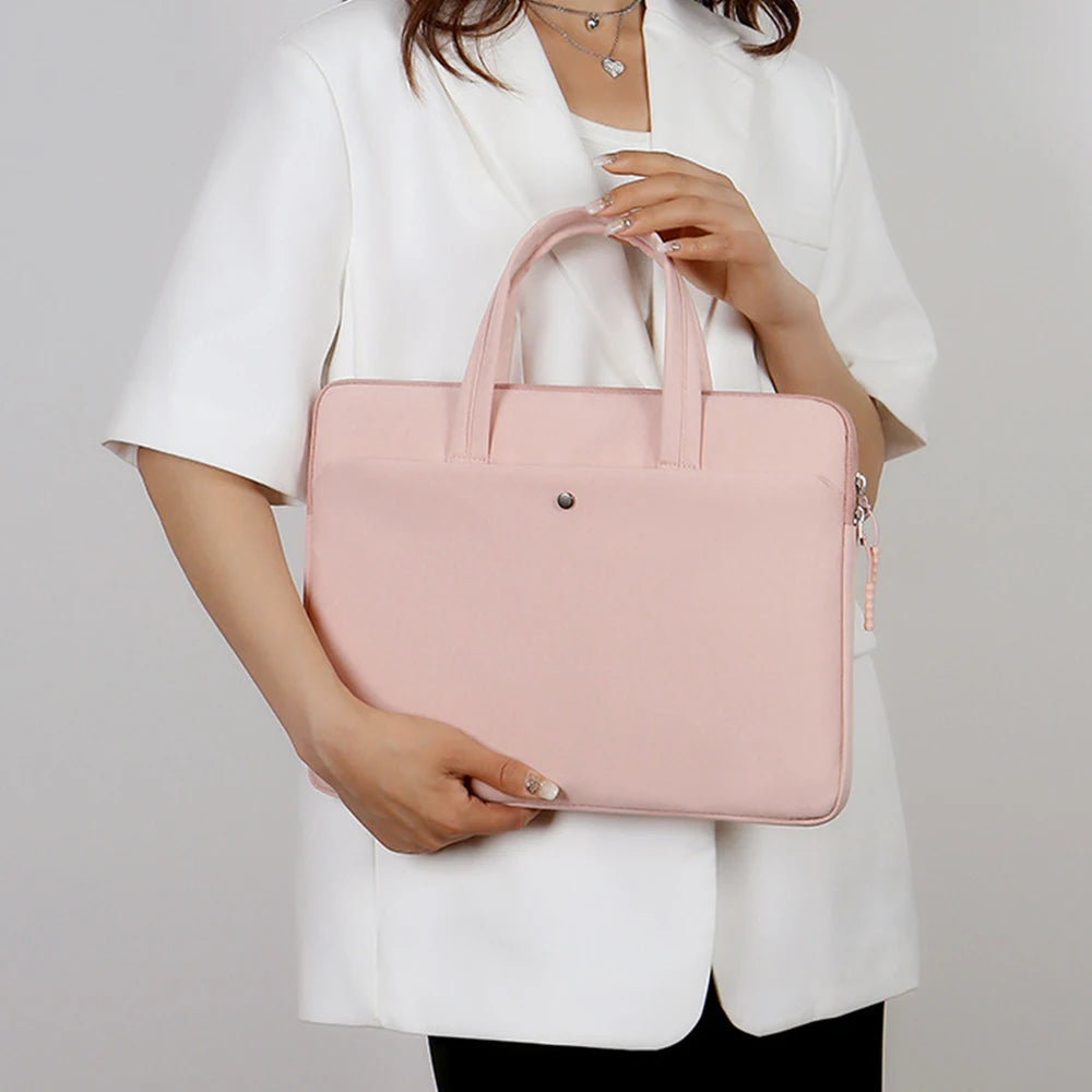 Pochette ordinateur à anses et passant trolley, 13 à 15,6 pouces