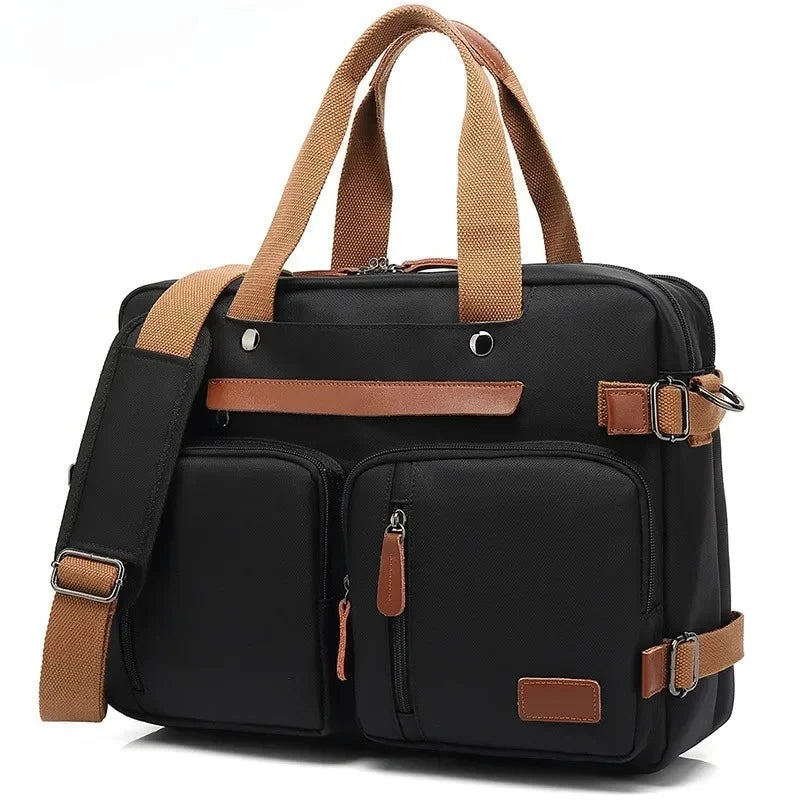 Une sacoche ordinateur convertible en vrai sac à dos