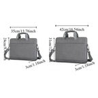 Pochette ordinateur extra-fine avec bandoulière, 13,3 à 15,6 pouces