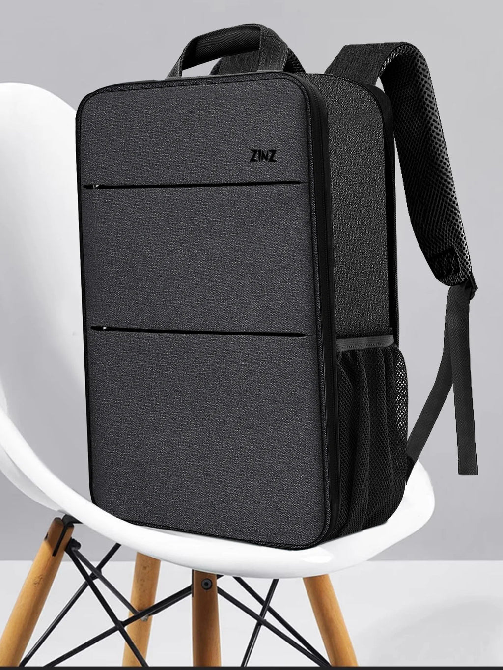 Sac à dos ordinateur 14 pouces extra-plat, port USB et déperlant