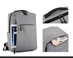 Sac à dos ordinateur homme 15,6 pouces en nylon, port USB latéral