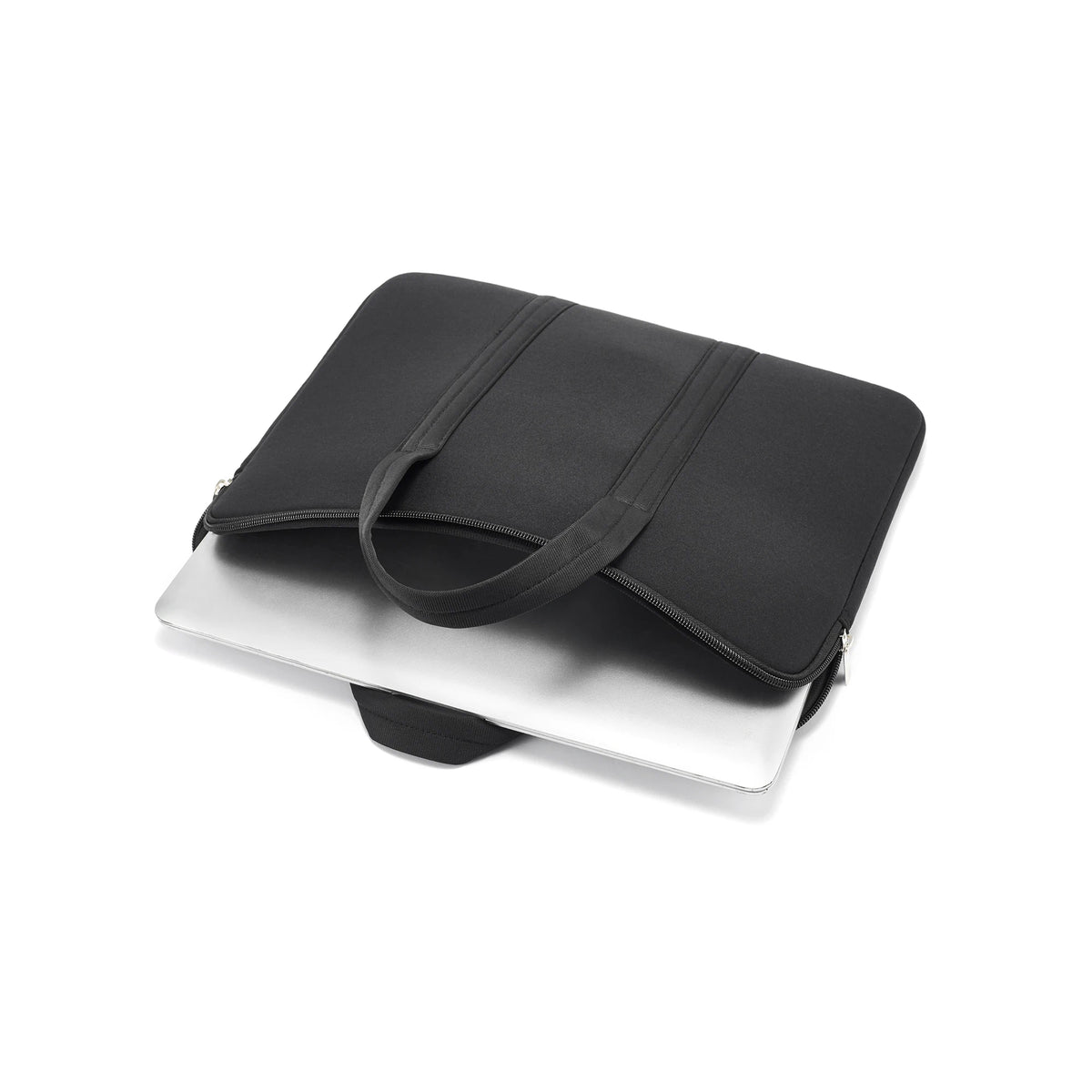 Pochette ordinateur à poignées, doublure duveteuse, 13 à 17 pouces