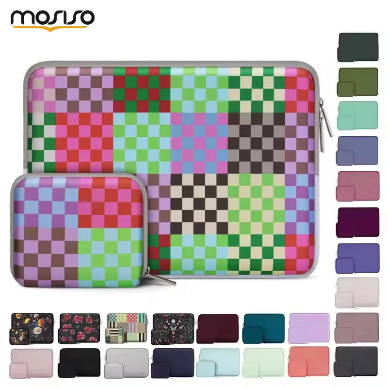Housse ordinateur néoprène avec pochette accessoires, 12 à 16 pouces
