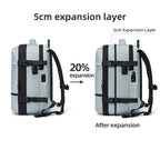 Sac à dos ordinateur 16 pouces de voyage, compression sous vide
