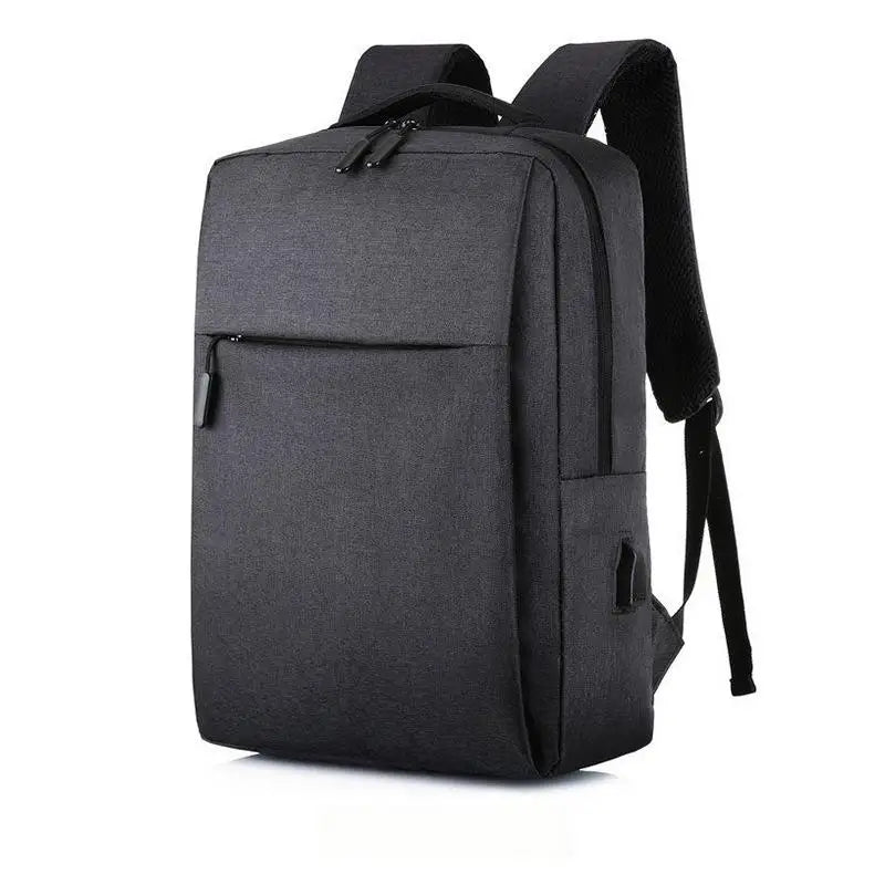 Un sac à dos ordinateur homme en nylon chiné